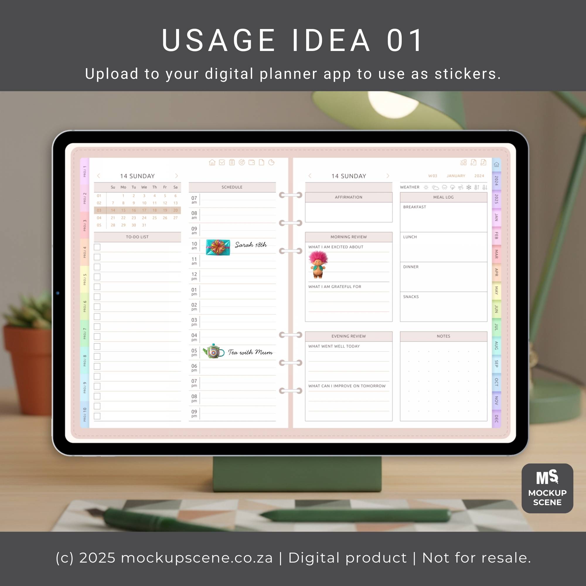 Mid Century Toys and Gifts Canva Template - Image 11