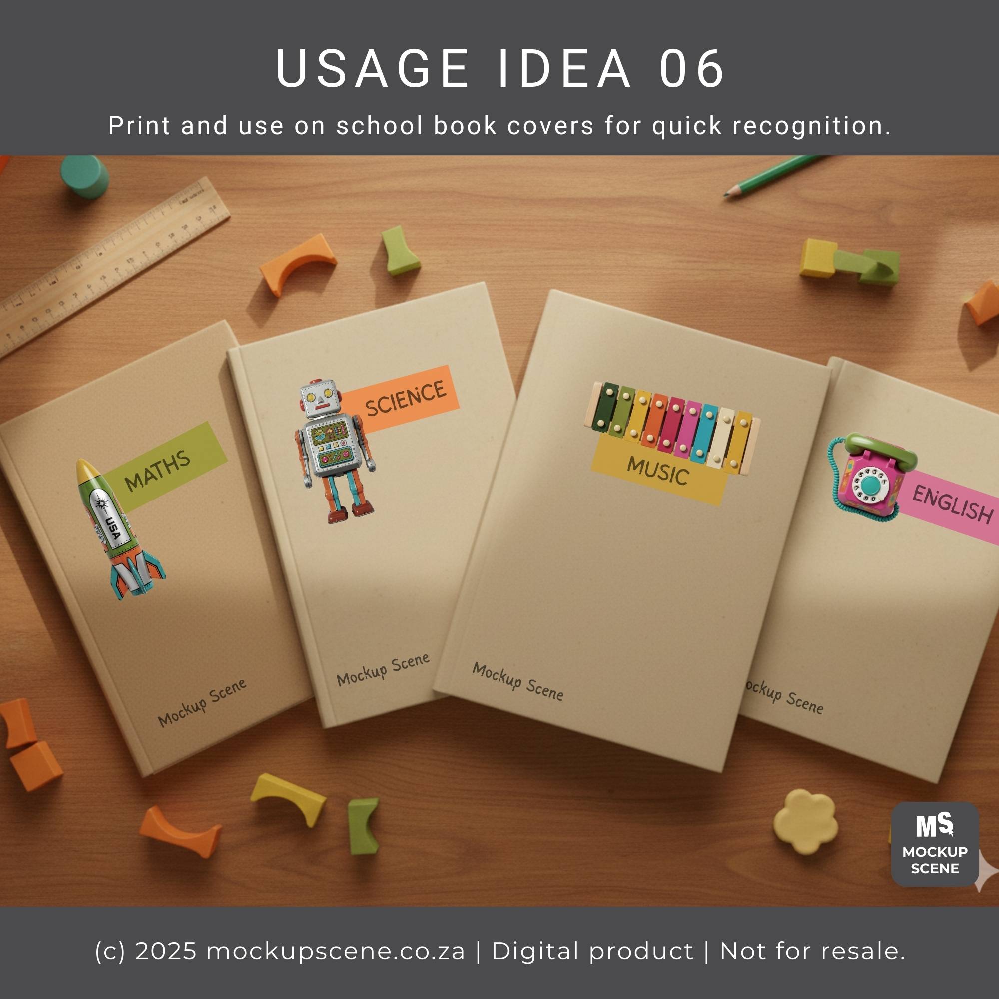 Mid Century Toys and Gifts Canva Template - Image 16