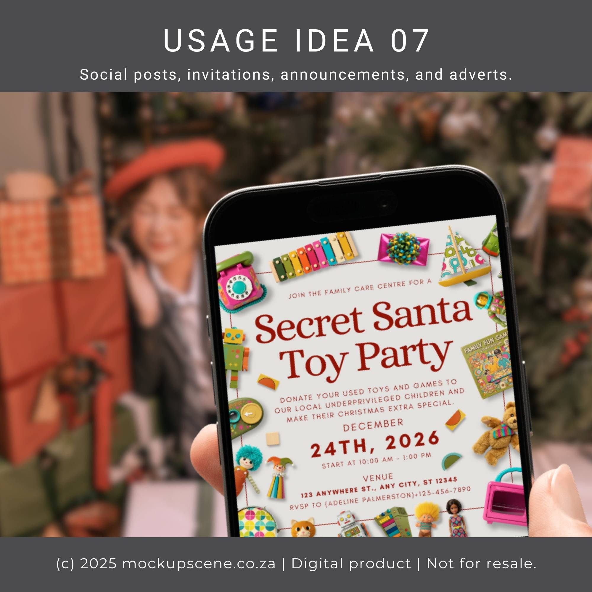 Mid Century Toys and Gifts Canva Template - Image 17