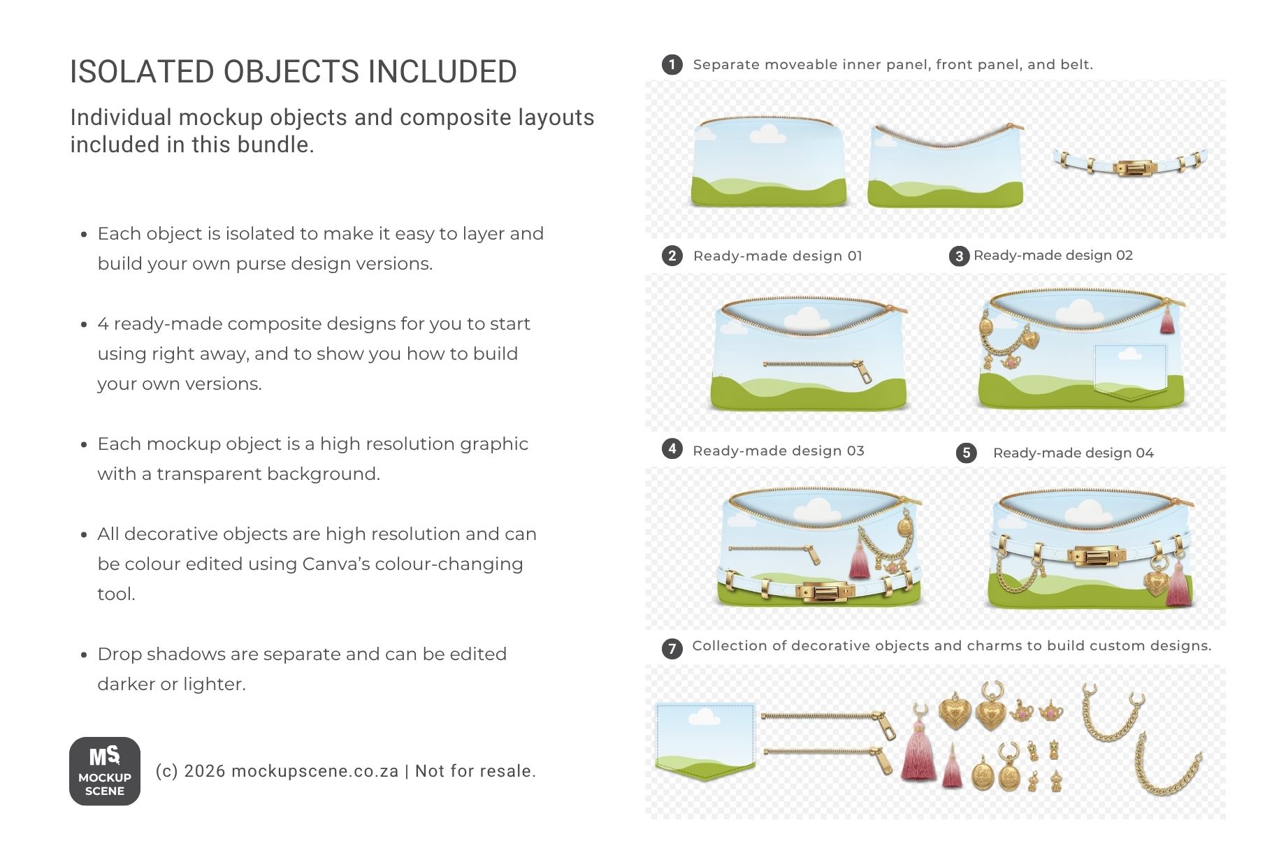 Paper Purse Builder Canva Mockup - Image 3