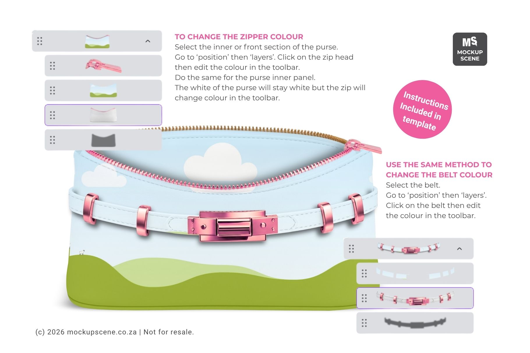 Paper Purse Builder Canva Mockup - Image 6