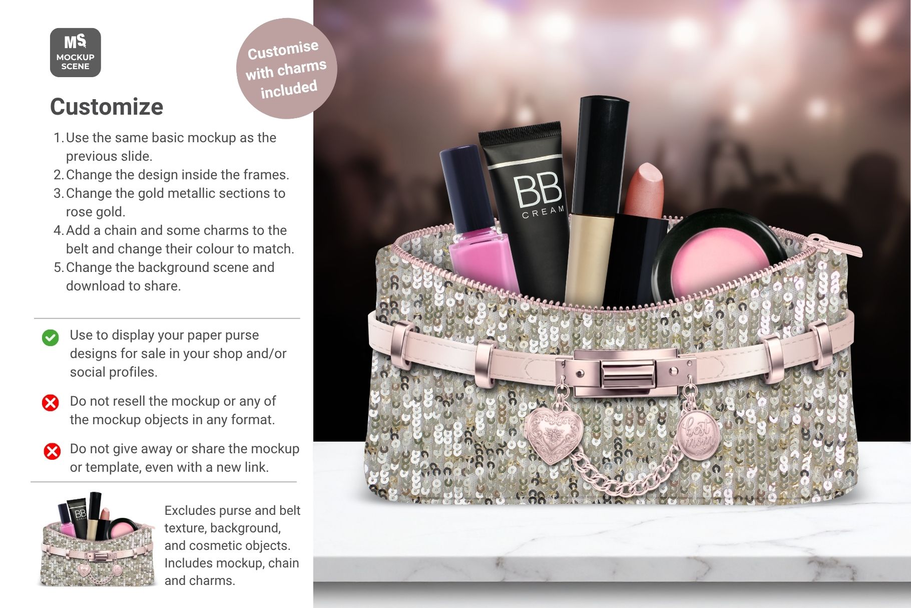 Paper Purse Builder Canva Mockup - Image 8