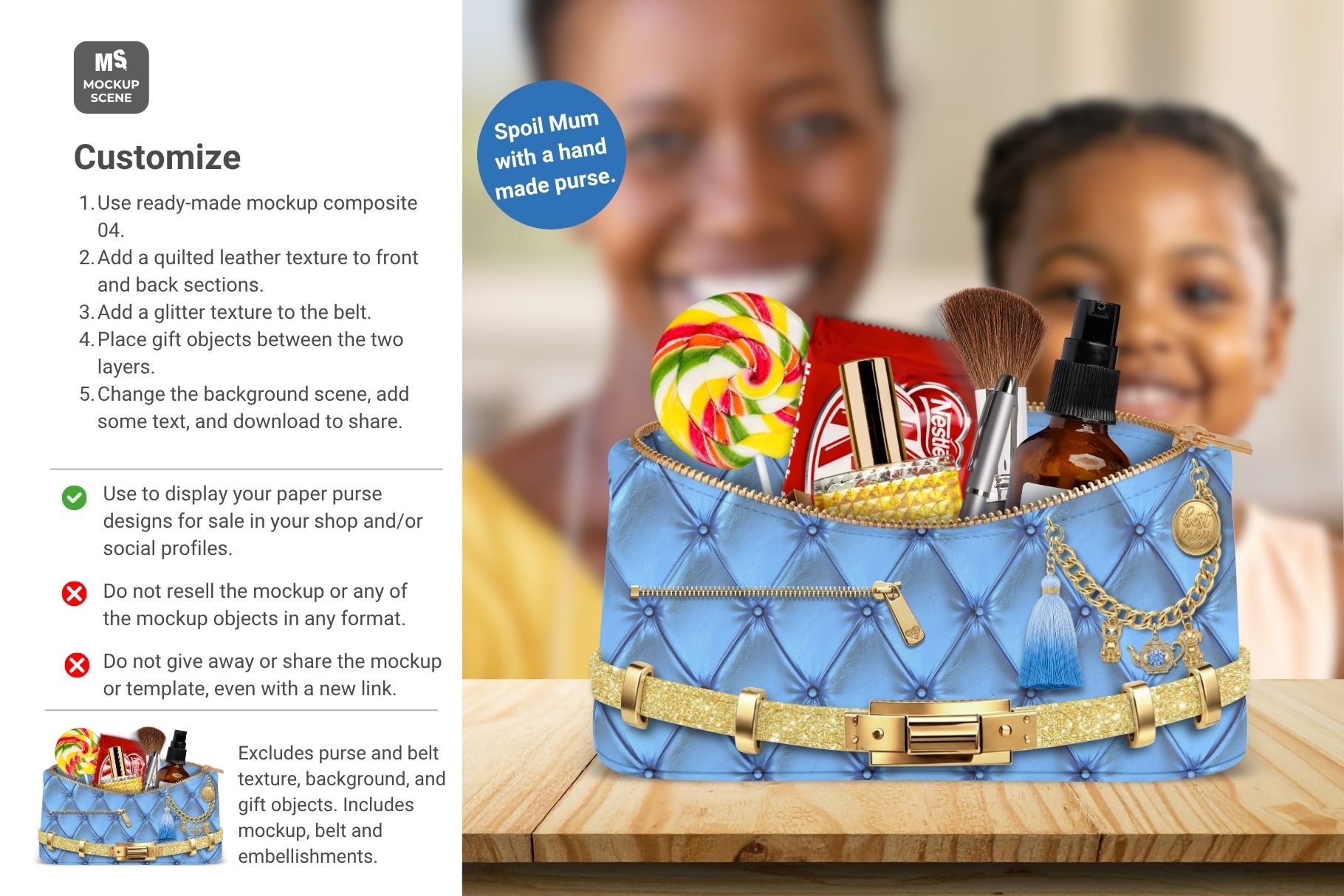 Paper Purse Builder Canva Mockup - Image 9